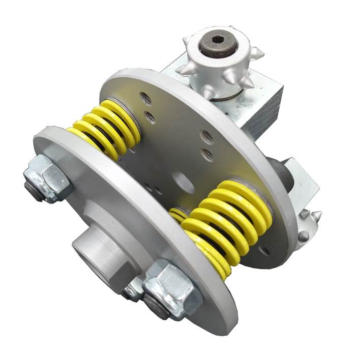 5''/125mm Bush Hammer Plate with 3 Rollers for Litchi Surface (JOY-BHP-5BH1) - image 2