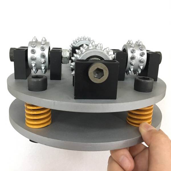 7''/180mm Bush Hammer Plate for Hand Grinder (BHP-7BH) - image 6