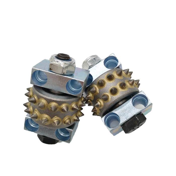 30 Pins Bush Hammer Roller with Support (JOY-BHR-30S) - image 2