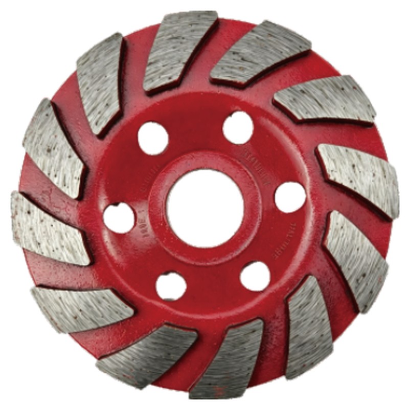 Double Row Cup Wheel — Red Double Row — JOY-DR-04