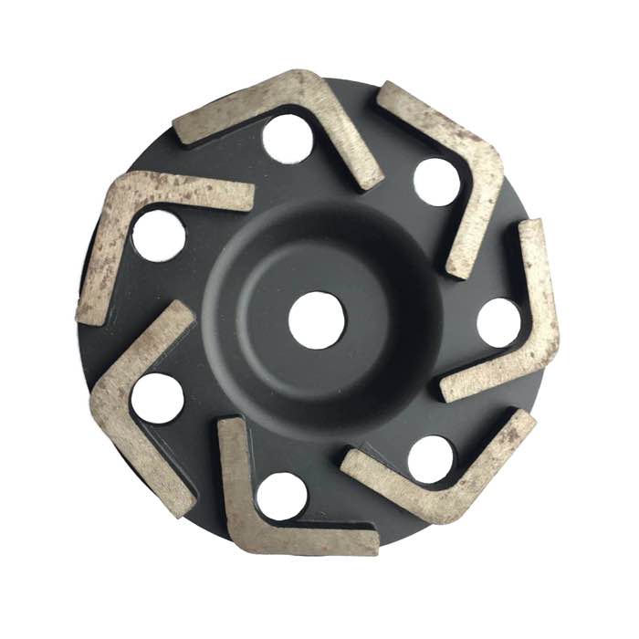 5'' 125mm L Segment Diamond Grinding Cup Wheels (JOY-CW-L) - image 2