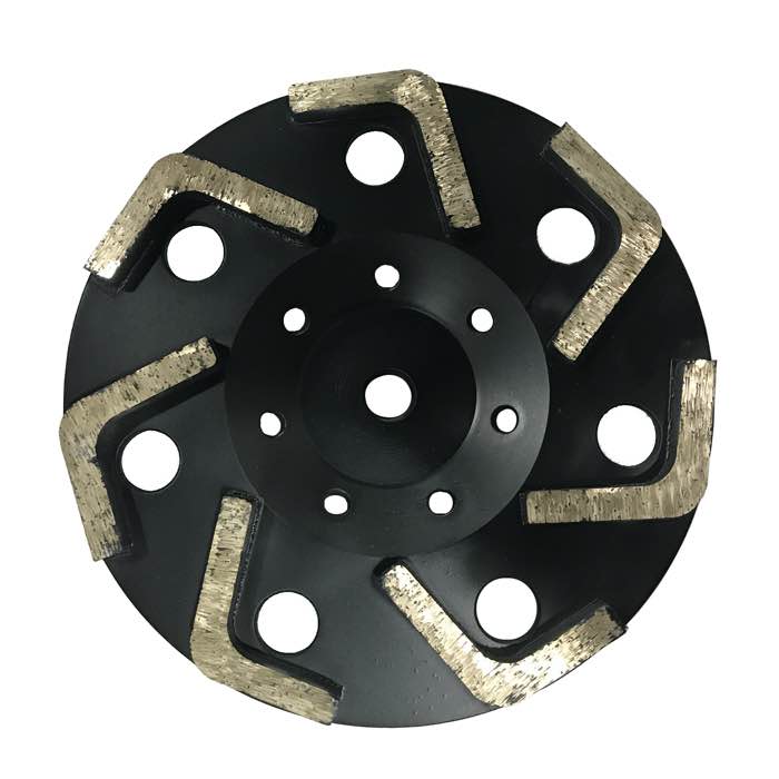 5'' 125mm L Segment Diamond Grinding Cup Wheels (JOY-CW-L) - image 3