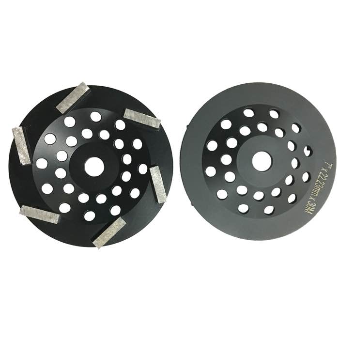 7 Inch 180mm Turbo Cup Wheels with 6 Segments (JOY-CW-T6) - image 2
