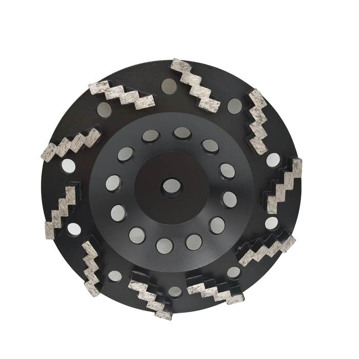 Diamond Grinding Cup Wheels with 10 Zigzag Segments (JOY-CW-Z10) - image 2