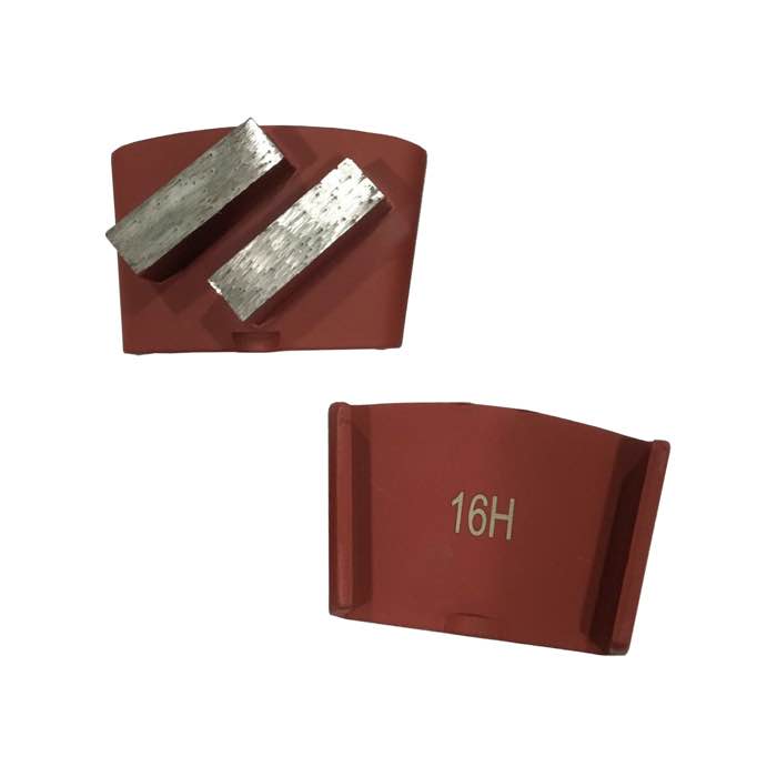 HTC Double Bar Segment Diamond Grinding Disc (JOY-HTCS-B2)