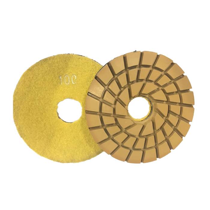 5''/125mm Spiral Diamond Resin Polishing Pads (JOY-RFP-S2) - image 2