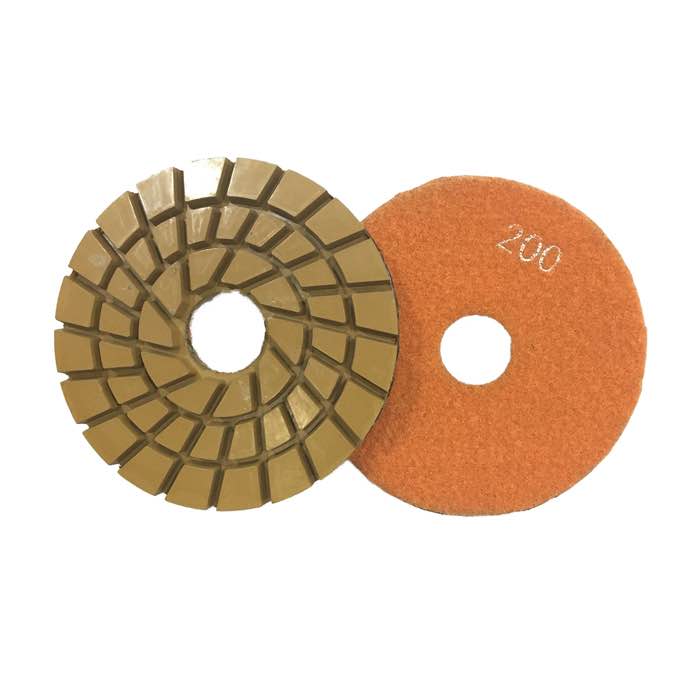 5''/125mm Spiral Diamond Resin Polishing Pads (JOY-RFP-S2) - image 3