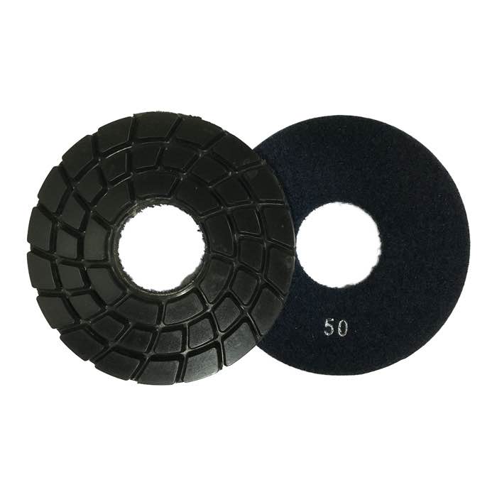 7''/180mm Spiral Diamond Resin Polishing Pads (JOY-RFP-S3)
