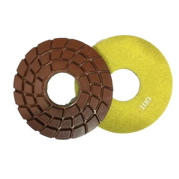 7''/180mm Spiral Diamond Resin Polishing Pads (JOY-RFP-S3) - image 2