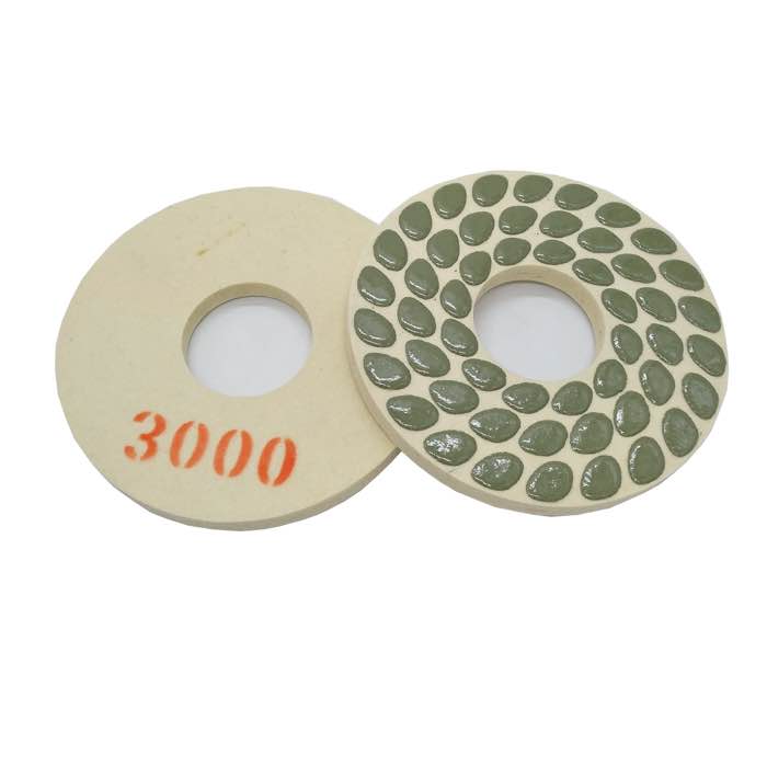 Dry Polishing Wool Pads for Concrete Floor (JOY-RFP-W1) - image 6